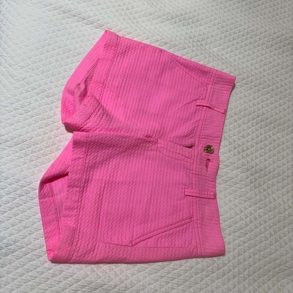Lilly Pulitzer High Waist Pink Shorts